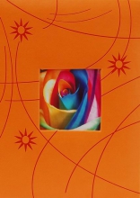 Album pre 300 fotiek 10x15 Colorful oranžové