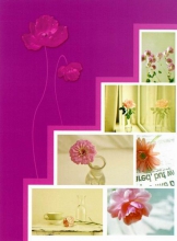 Minialbum 9x13 pre 36 fotiek   Pastel Vase růžový
