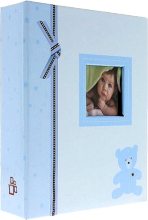 Album detské 10x15 pre 304 fotiek Plush modré