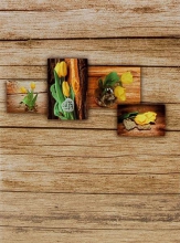 Mini album pre 100 fotiek 10x15 Wood žlté