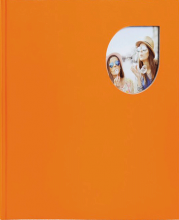 Klasické fotoalbum 80 strán Cumbia oranžový