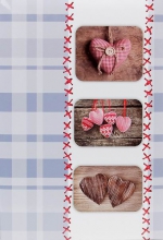 Fotoalbum 10x15 pre 300 fotografií Sweet Heart modré