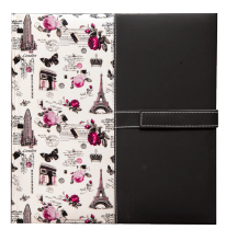 Fotoalbum 10x15 pre 500 fotiek Stamp black