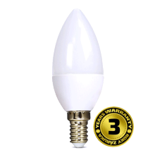 Solight LED žiarovka, sviečka, 6W, E14, 3000K, 450L WZ409