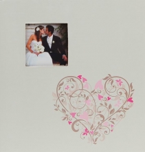 Album pre 200 fotiek 10x15  Purity srdce