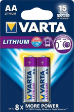 Baterie VARTA PROFESSIONAL LITHIUM AA 2ks