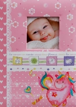 Fotoalbum 10x15 pre 300 fotografií Unicorn ružový