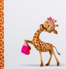 Album detský 100 stran Giraffe 1