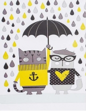 Mini album pre 100 fotiek 10x15 Cats rain