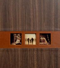 Klasický fotoalbum 60 strán Lifestyle svetlo hnedý