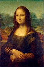 Mona Lisa 55x70cm - Leonardo da Vinci 