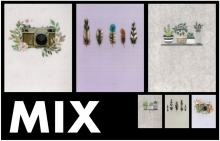 Mini album 10x15 pre 36 fotiek Simple MIX