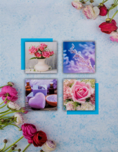 Album 10x15 pre 304 fotiek  Bouquet modrý