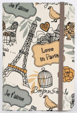 Zápisník Paris A6 gray