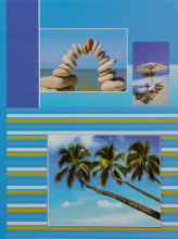 Album 10x15 pre 304 fotiek  Beach modrý