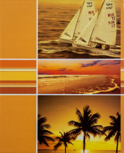 Album 10x15 pre 304 fotiek  Beach oranžový