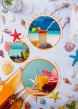 Fotoalbum 10x15 pro 300 fotografií  Sands 2 oranž