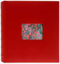 Fotoalbum 10x15 pre 600 fotiek VOGUE červený