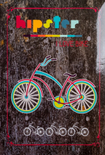 Fotoalbum 10x15 pre 300 fotografií 3UP Modern Bike red