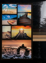 Fotoalbum 10x15 pre 600 fotiek Millo Oranž