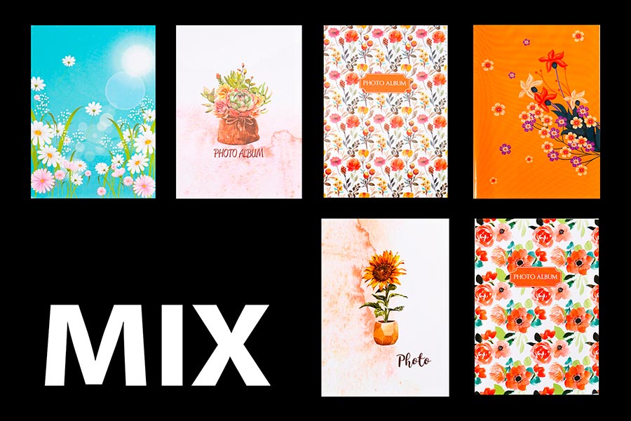 Mini album 10x15 pro 36 fotek Flower MIX