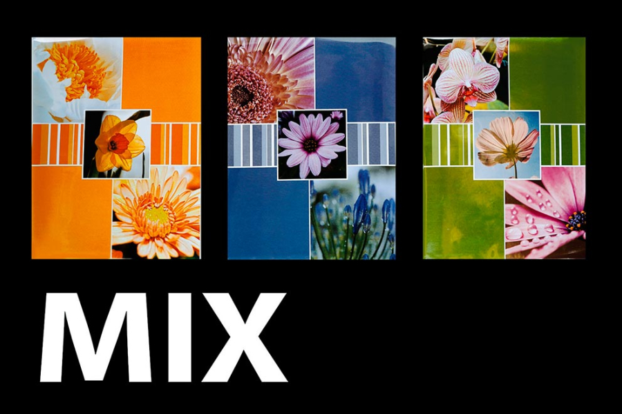 Minialbum 10x15 pro 64 fotek Florid-mix barev