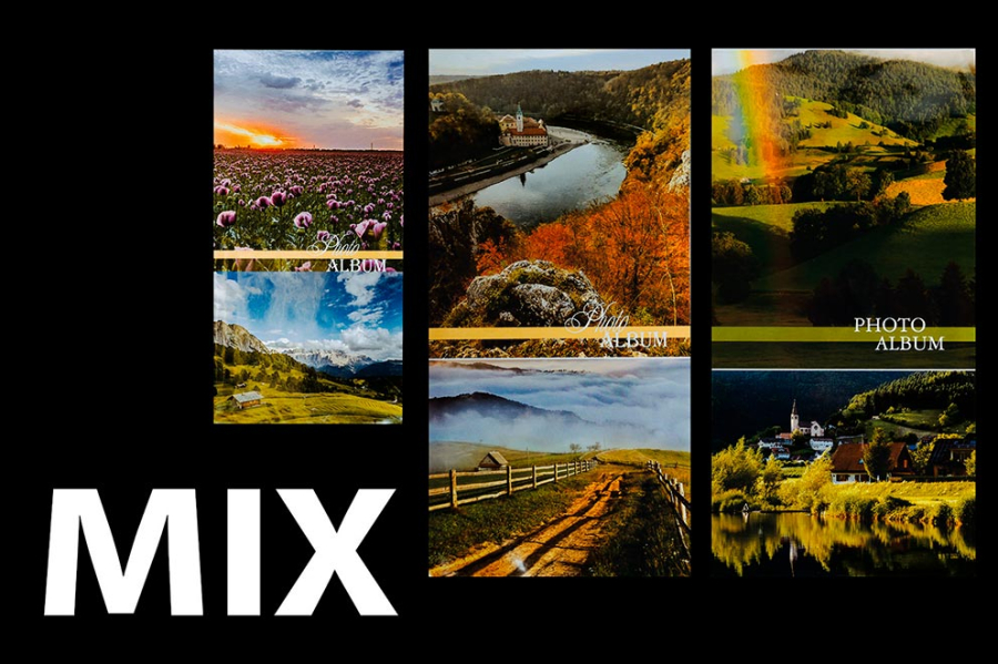 Album 10x15 pro 96 fotek Nature MIX