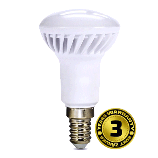 Solight LED žárovka reflektorová, R50, 5W, E14, 3000K, 400lm, bílá WZ413