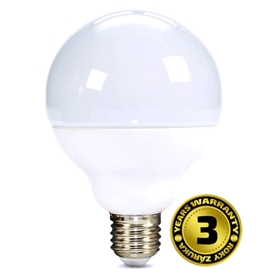Solight LED žárovka, globe, 18W, E27, 3000K, 270°, 1520lm WZ527