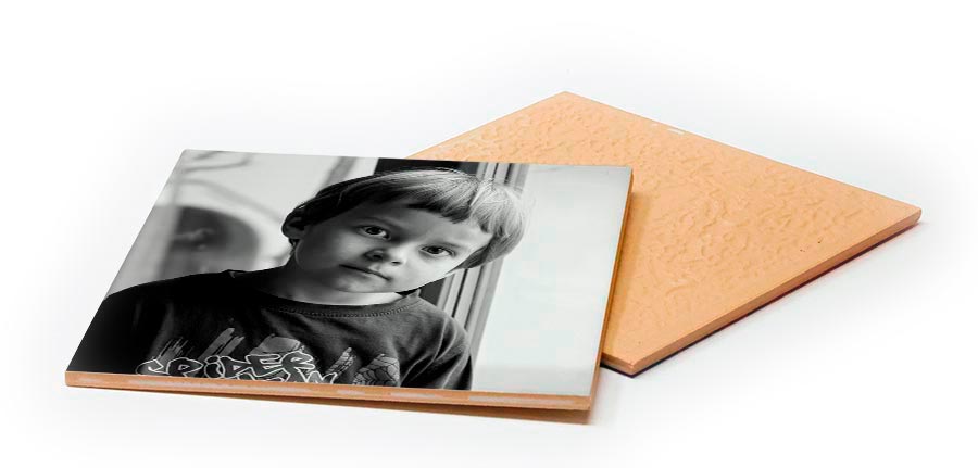 dlaždice s fotografiou