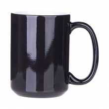 Kouzelný hrnek černý MAXI 400 ml