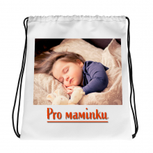 Vrecko so šnúrkou  s vlastnou fotografiou
