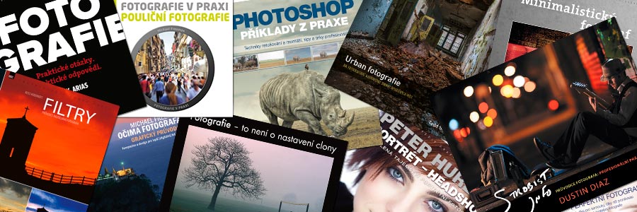 fotografická literatura-koláž