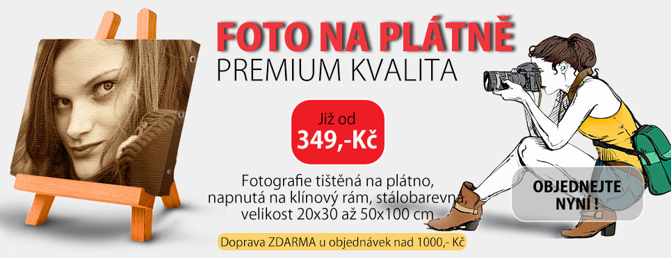 Fotoobrazy na plátně - dokonalá fotografická dekorace